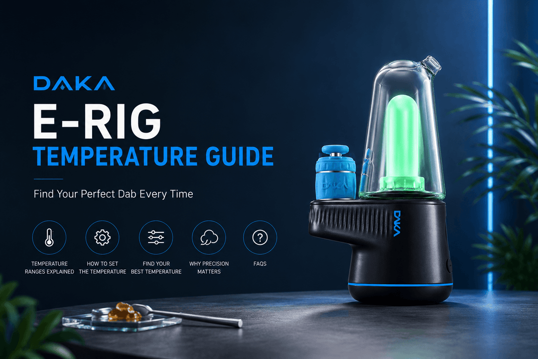 DAKA E-Rig Temperature Settings Explained